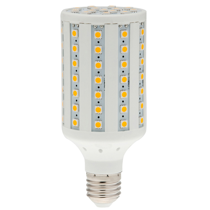 Dimmable Corn Shape T10 E26/E27 LED Tubular Bulb, 16 Watts, 100W Equivalent, 2-Pack, AC100-130V or 220-240V Dimmable Corn Shape T10 E26/E27 LED Tubular Bulb, 16 Watts, 100W Equivalent, 2-Pack, AC100-130V or 220-240V
